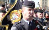 2013 Memorial Service - Bagpipers marching and performing (3)