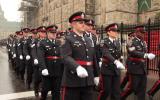 2012 Memorial Service - Police officers marching to memorial service (3)