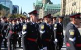 2013 Memorial Service - Officers marching to memorial service (10)