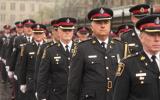 2012 Memorial Service - Police officers marching to memorial service (13)