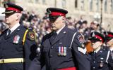2014 Memorial Service - Officers marching (3)