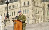 2014 Memorial Service - Officer delivering speech