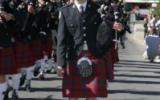 2004 Memorial Service - bagpipers