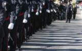 2004 Memorial Service - Officers marching (2)
