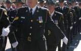 2004 Memorial Service - Officers marching (5)
