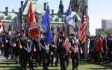 2004 Memorial Service - Officers marching and paying respects (5)
