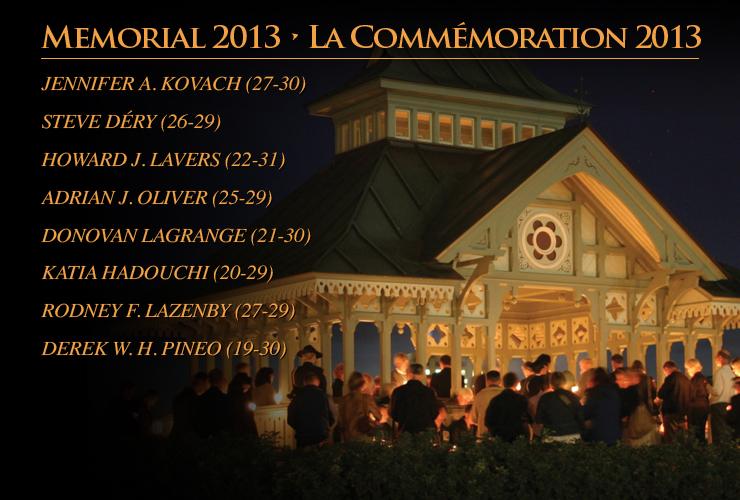 2013 Memorial Service